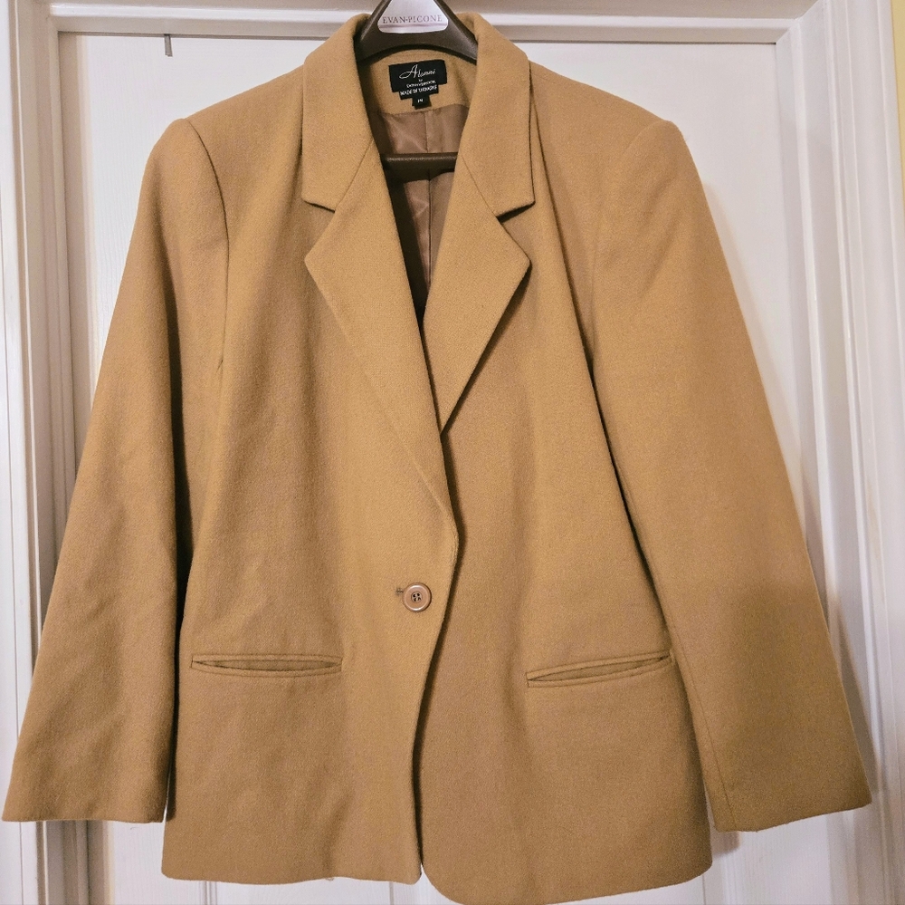 Vintage Alanni By Donnywood Wool Blazer
